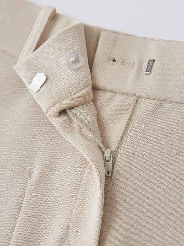 OGLmove Stretch Cotton Mid Rise Wide Leg Trouser