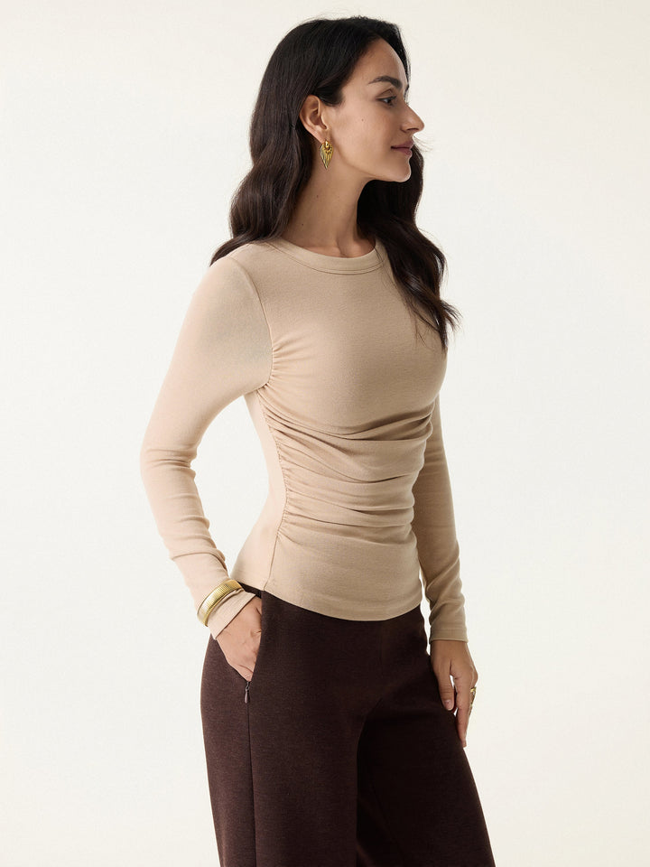 ProWarm Crewneck Ruched Brami