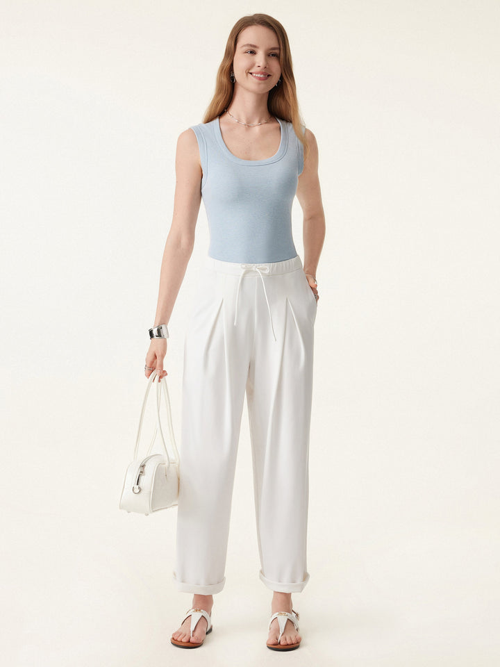Stretch Cotton Scoopneck New Airy Brami Tank