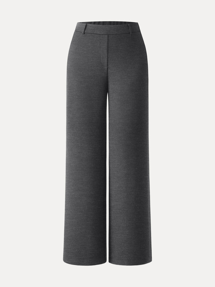 Slim Ponte The Empower Pant Regular Heather Black
