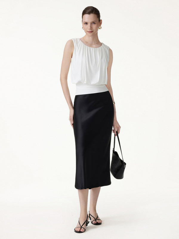 OGLmove Gathered Sleeveless Bra Top