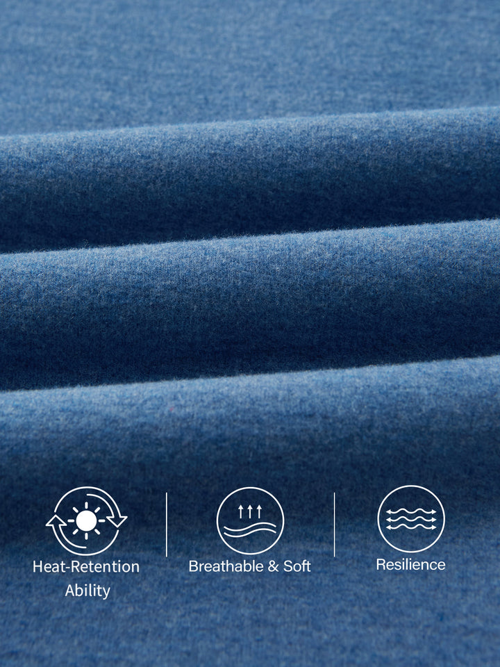 Essential FuzzLuxe Mid Rise Straight Leg Pull-on Pants