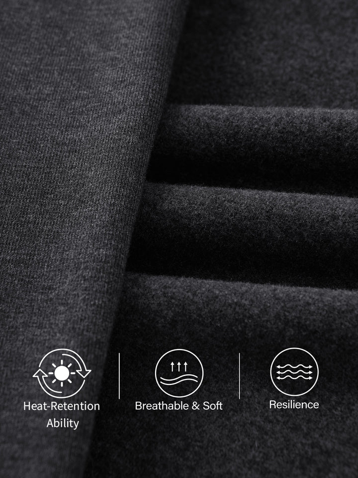 ProWarm Ruched Surplice V-neck Long Sleeve Top