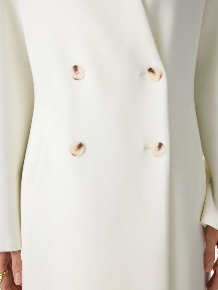 Double-breasted Stand Collar Coat