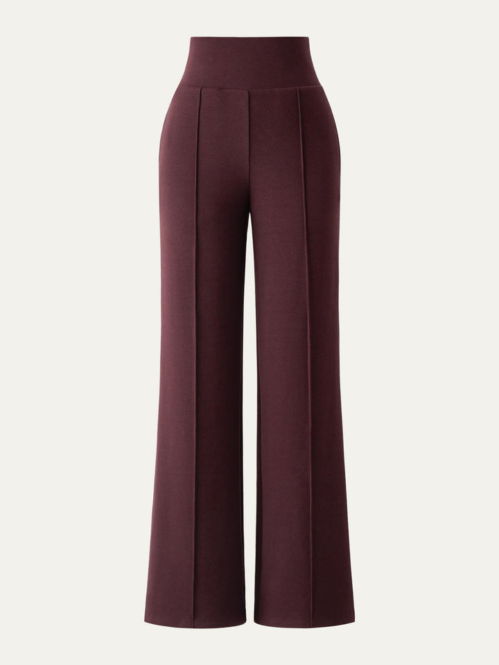 Tummy Warmer Pin-Tuck Pant Tall Ruby Berry