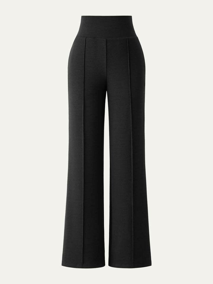 Tummy Warmer Pin-Tuck Pant Tall Black