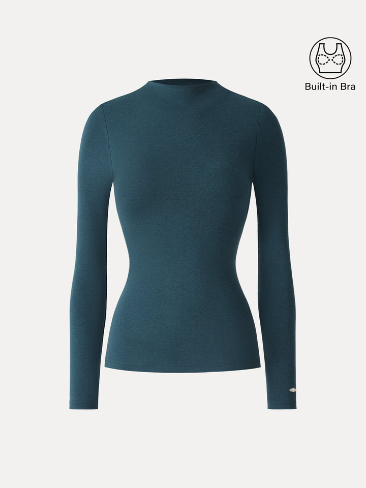 LiteWarm Mockneck Long Sleeve Brami
