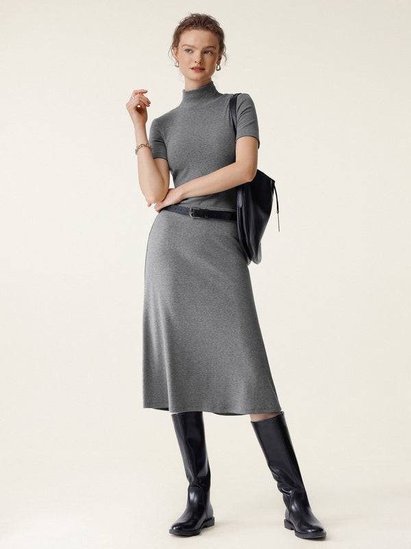 OGLmove Soft Thermal Pull-On Midi Skirt