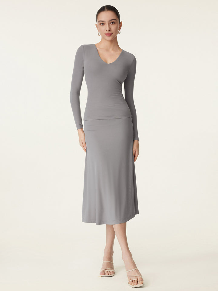 V-neck Long Sleeve New Airy Brami