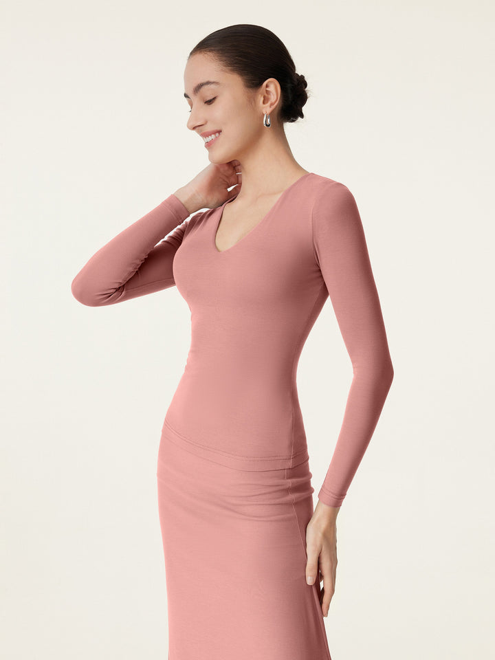 V-neck Long Sleeve New Airy Brami