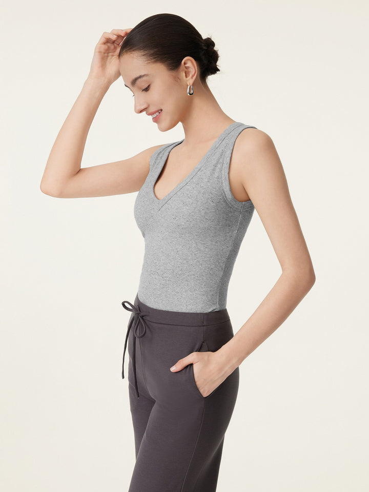 Stretchy V-neck Cotton New Airy Brami Tank