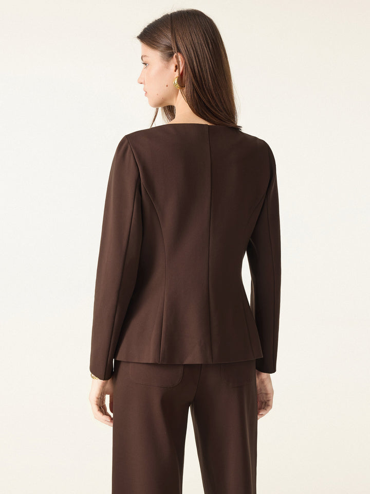 Empower Stretch Boatneck Blazer