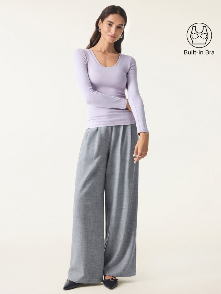 LiteWarm Round Neck Long Sleeve Brami