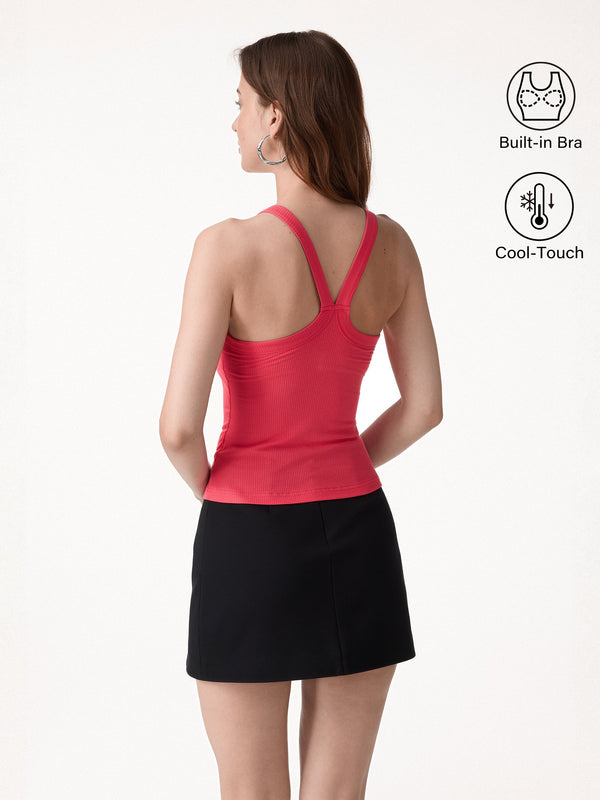OGLmove CoolTouch Scoop Neck Racer Back Brami