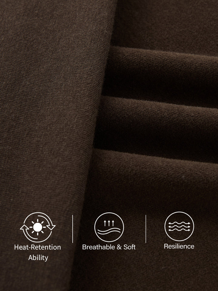 ProWarm Ruched Waist Circle Flared Midi Skirt