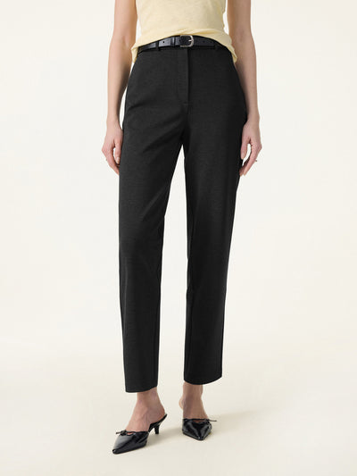 4-Wege-Stretch High-Rise Hose mit schmal zulaufendem Bein und Taschen
