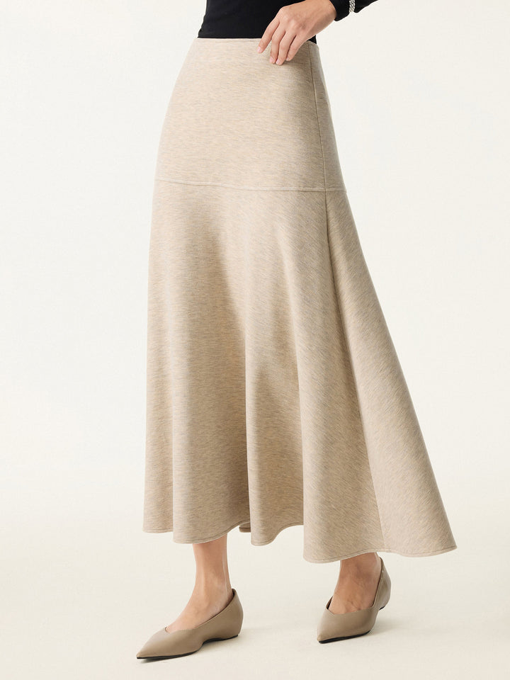 FuzzLuxe Flared Maxi Skirt