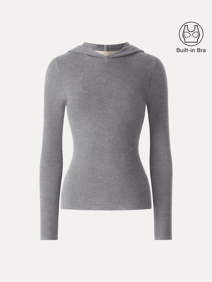 MaxWarm Slim Fitted Pullover Hoodie Brami