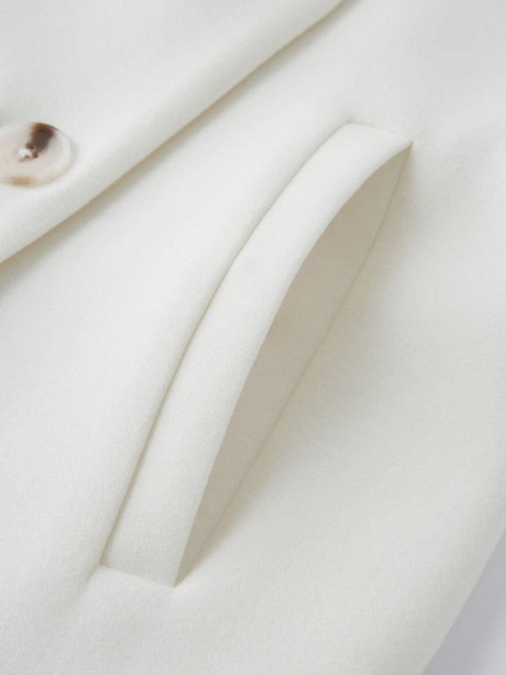 Double-breasted Stand Collar Coat