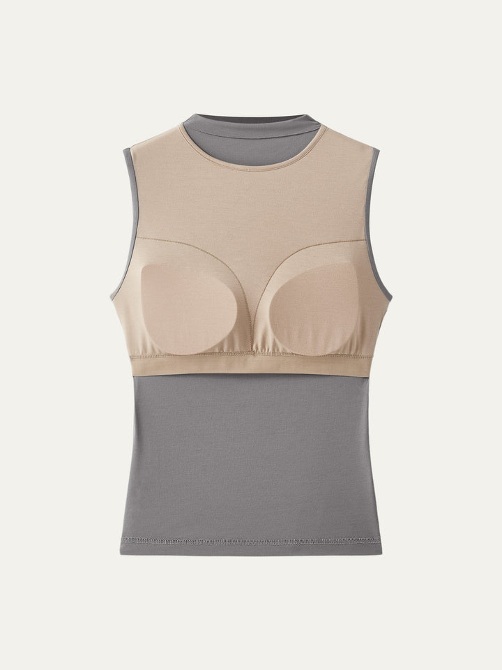Mockneck New Airy Brami Tank