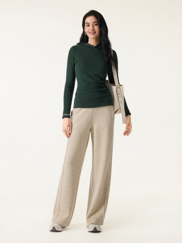 MaxWarm Slim Fitted Pullover Hoodie Brami