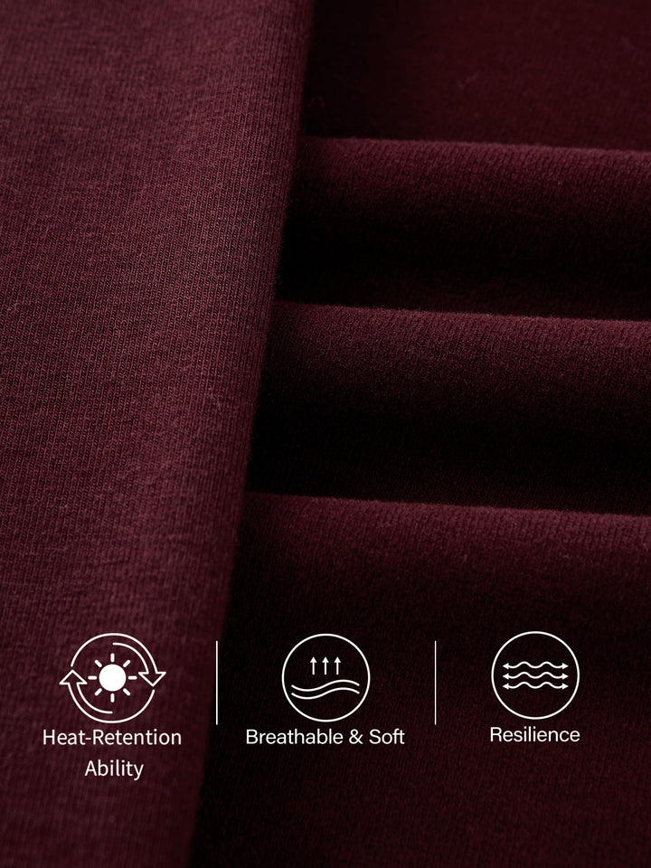 ProWarm Mockneck Midi Brami Dress with Pockets