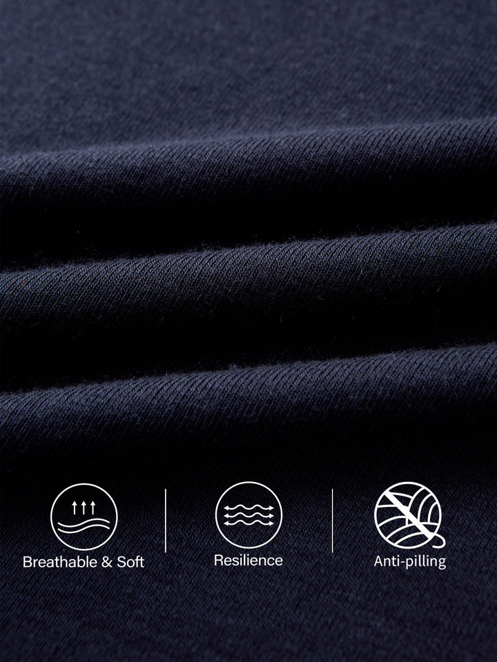 Lyocell Cashmere Crewneck Layered Cuff Brami