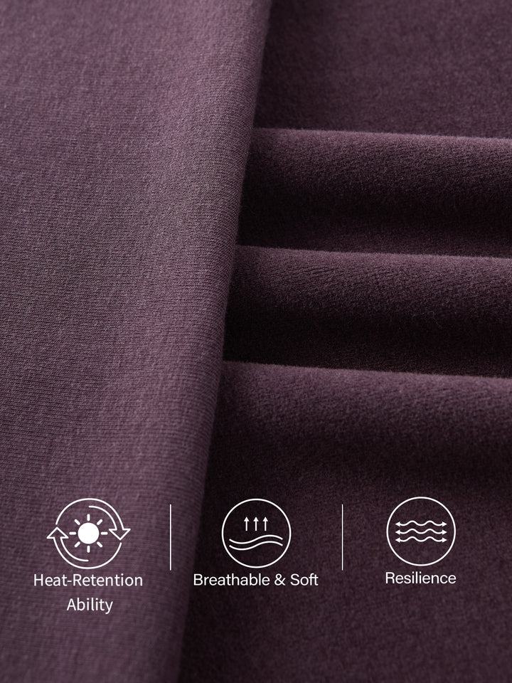 ProWarm Surplice V-neck Ruched Midi Dress