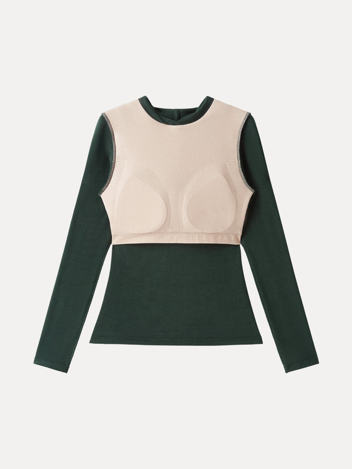 MaxWarm Slim Fitted Pullover Hoodie Brami