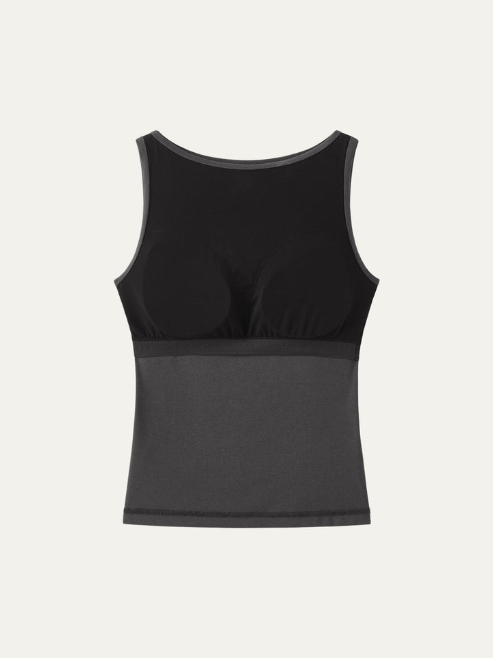 2Pcs Set Soft Boatneck New Airy Brami Tank