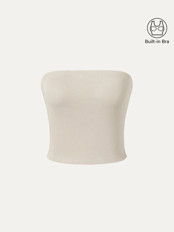 Lucky Offer——Size:2XL Tube Top Limestone