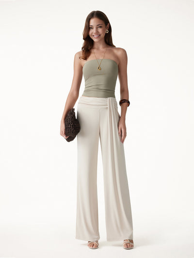 OGLmove Mid-Rise Relaxed Wide-Leg Lounge Pants Regular Morning Mist