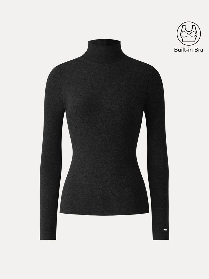 MaxWarm Turtleneck Long Sleeve Brami Black XS