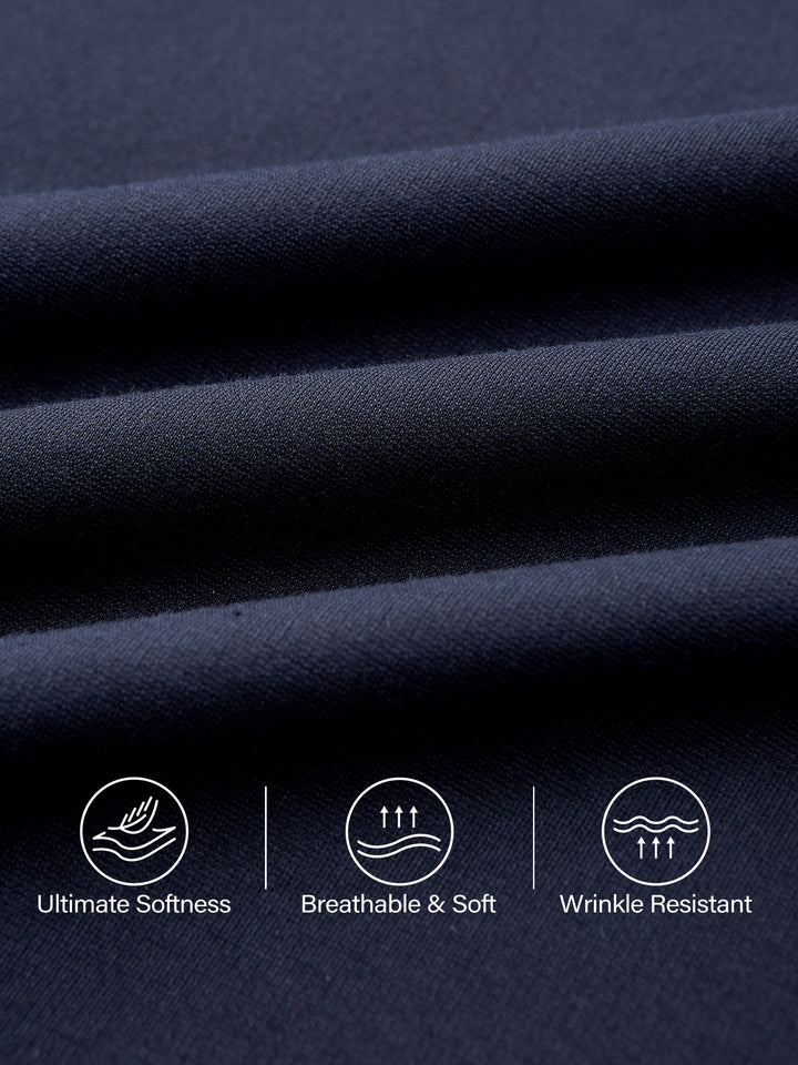 Bamboo Ponte A-line Circle Skirt with Built-in Shorts and Pockets