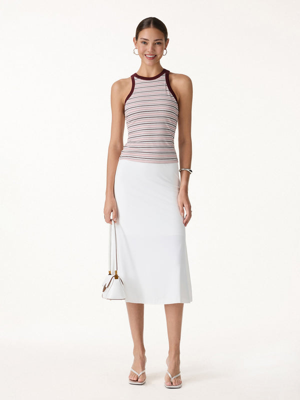 OGLmove Striped Round Neck Bra Tank