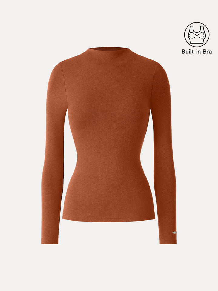 LiteWarm Mockneck Long Sleeve Brami Autumn XS