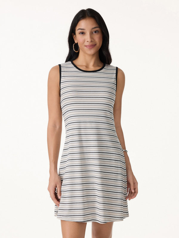 OGLmove Striped Easy Mini Bra Dress