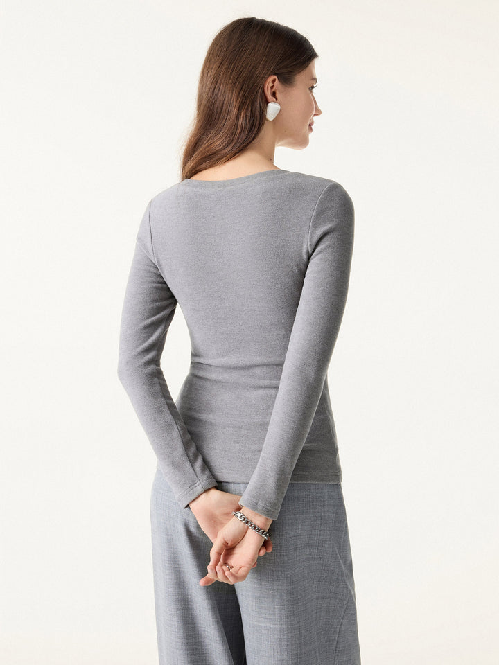 MaxWarm V-Neck Long Sleeve Brami