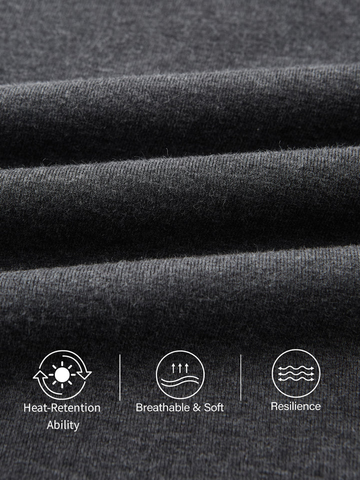 Cozy Warm High Rise Wide Leg Trousers with Pockets