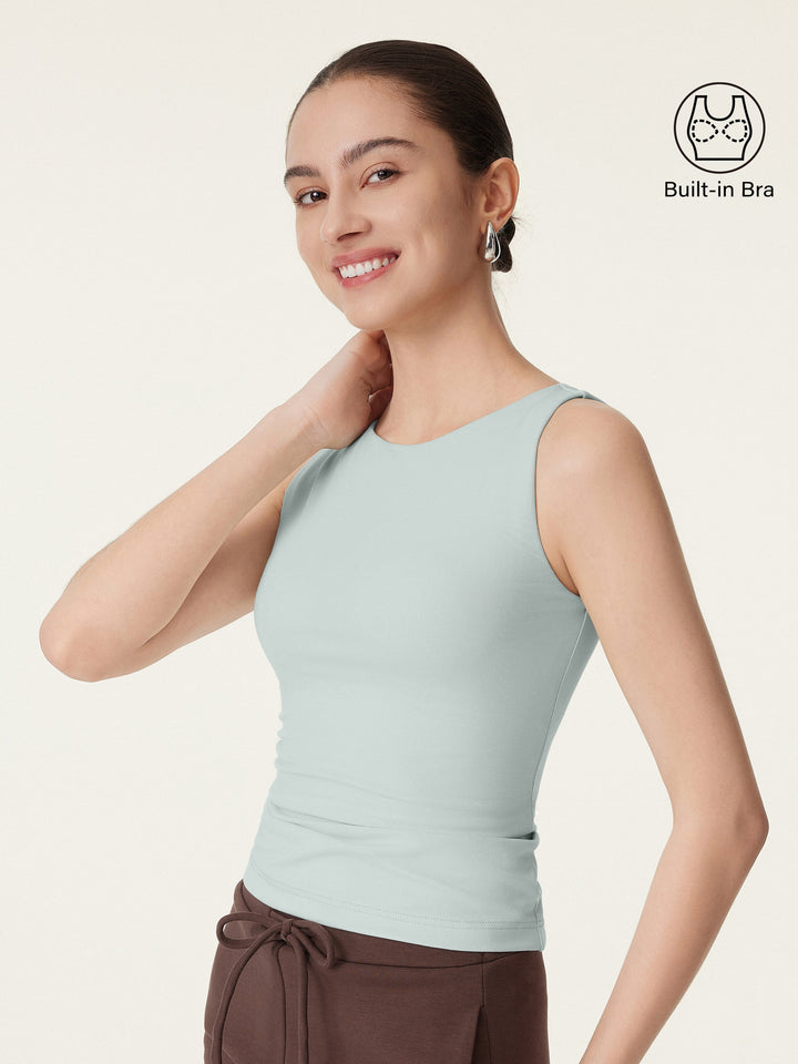 2Pcs Set Soft Boatneck New Airy Brami Tank