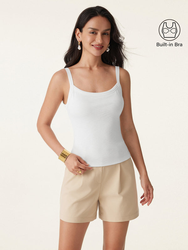 2Pcs Set Everyday Cotton Low Back New Airy Brami Tank