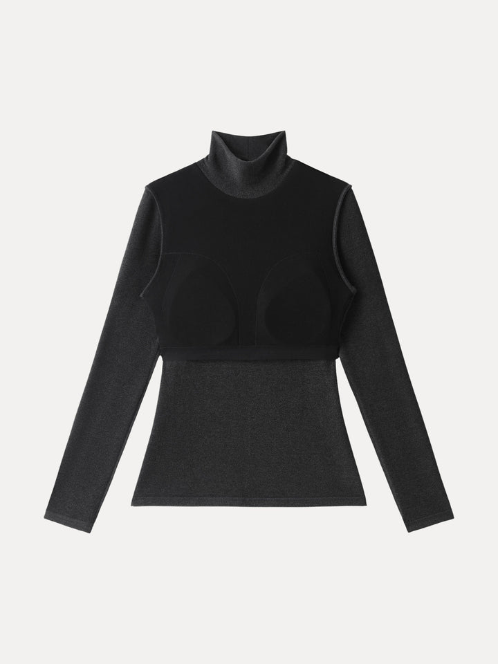 MaxWarm Turtleneck Long Sleeve Brami