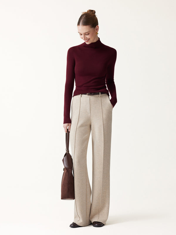 OGLmove 100% Merino Wool Turtleneck Sweater