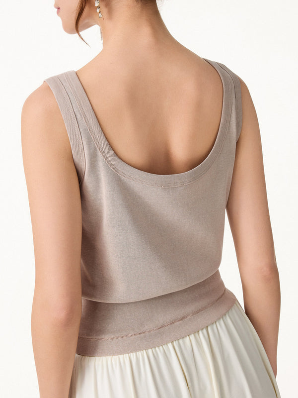OGLmove 2Pcs Set Reversible Boatneck Top & Maxi Flared Pull-On Skirt