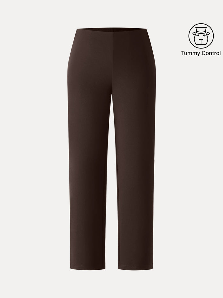Tummy-Control Slim Ponte The Everyday Pant Regular Espresso