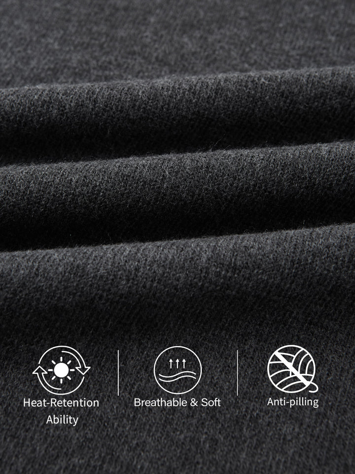 Relaxed Crew Neck Long Sleeve Top