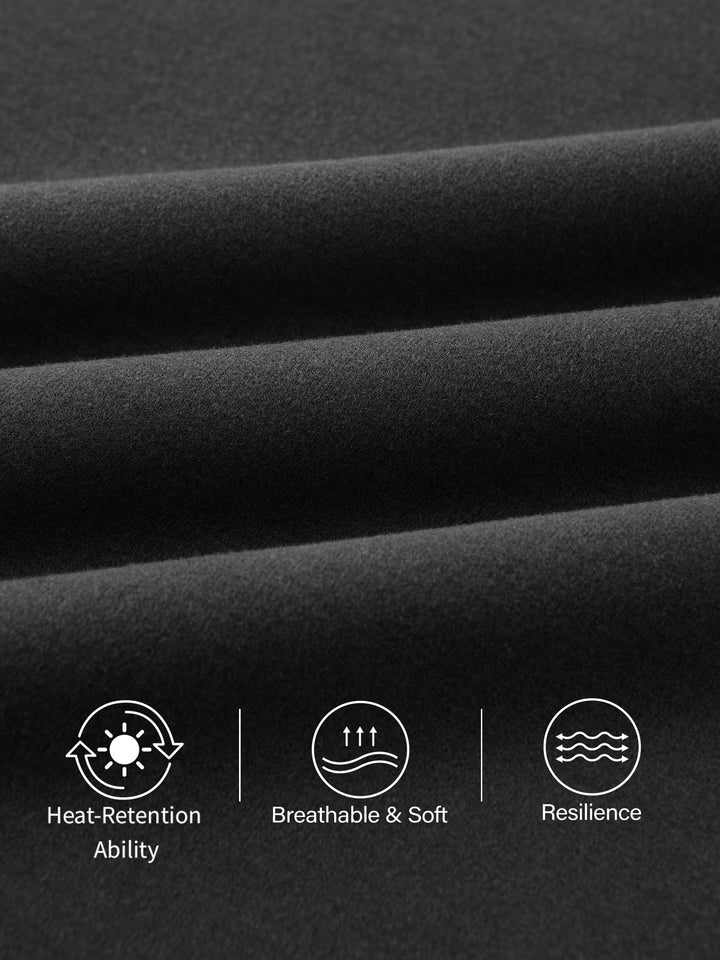 Fuzzluxe Button Front Collared Coat