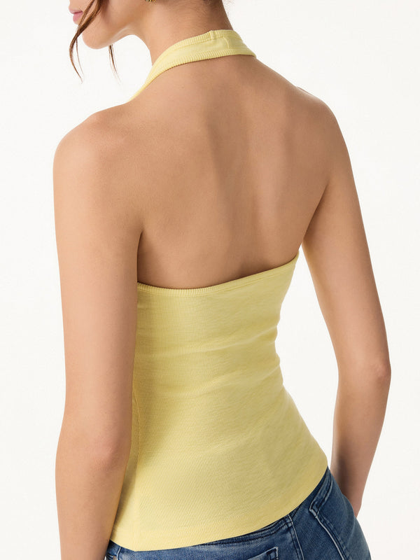 OGLmove Cotton Square Halter Neck Bra Tank
