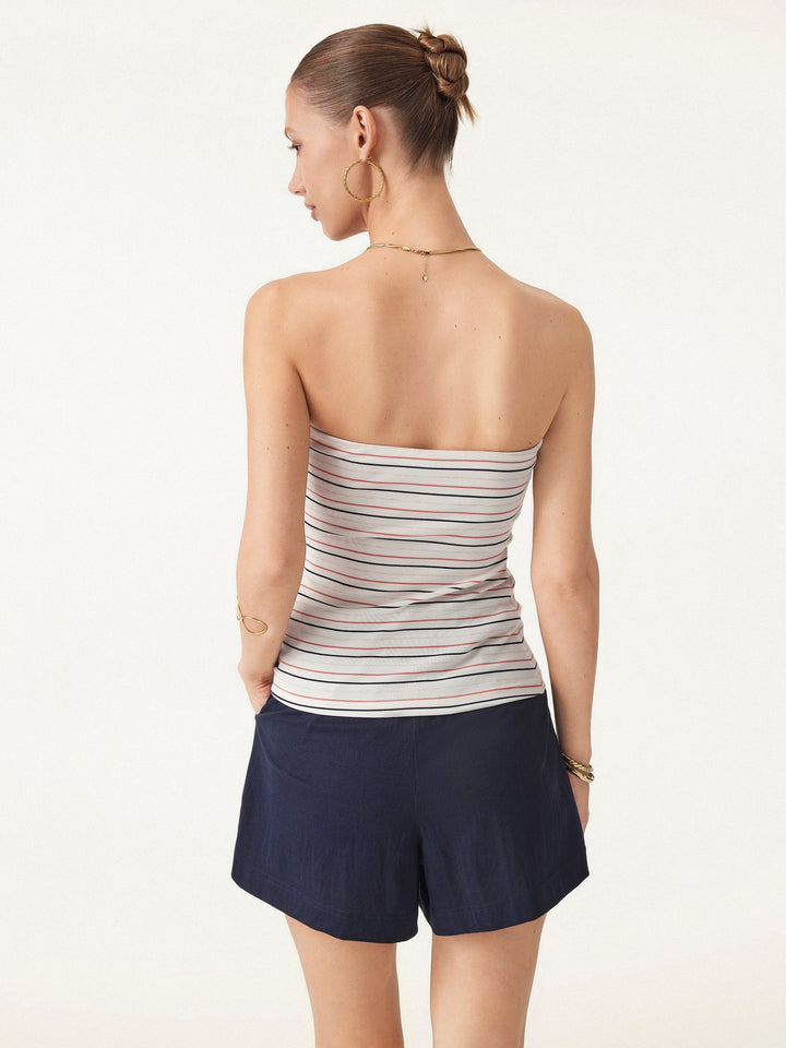 Striped Strapless Tube Brami