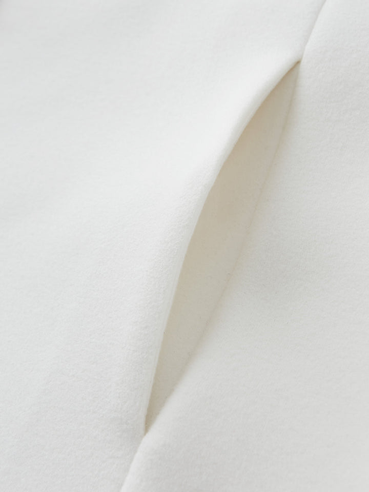 FuzzLuxe Belted Button Front Jacket